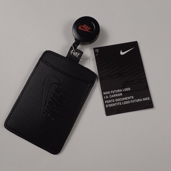 Nike Futura Logo I.D. Carrier Wallet with belt Clip - Picture 1 of 4
